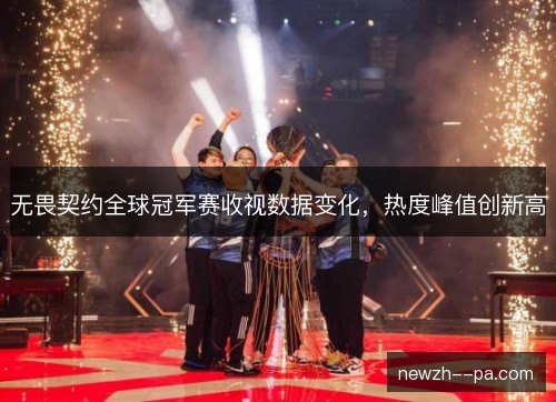 无畏契约全球冠军赛收视数据变化，热度峰值创新高